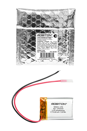 ROBITON LP552535 3.7В 430мАч PK1