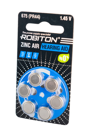 ROBITON HEARING AID R-ZA675-BL6 675 PR44 DA675 V675A BL6