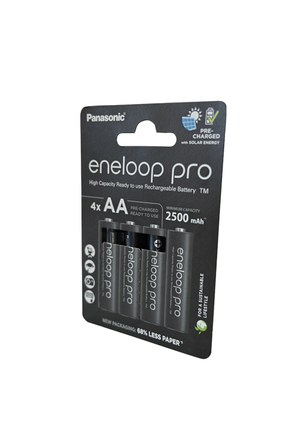 Panasonic eneloop pro BK-3HCDE/4CP 2500мАч AA BL4