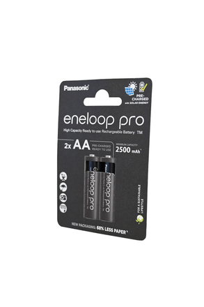 Panasonic eneloop pro BK-3HCDE/2CP 2500мАч AA BL2