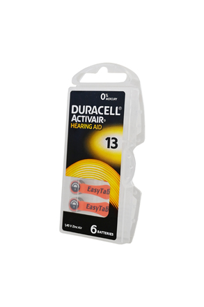 DURACELL HEARING AID ACTIVAIR 13 в пласт. боксе 6 шт