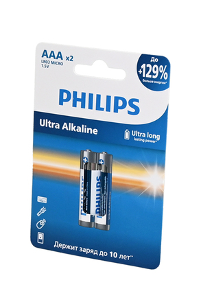 PHILIPS Ultra Alkaline LR03E2W/51 LR03 BL2