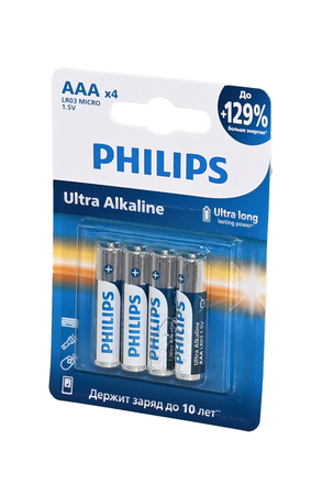 PHILIPS Ultra Alkaline LR03E4B/51 LR03 BL4