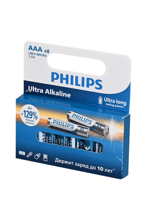PHILIPS Ultra Alkaline LR03E8W/51 LR03 BL8