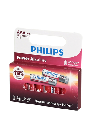 PHILIPS Power Alkaline LR03P8W/51 LR03 BL8