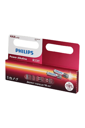 PHILIPS Power Alkaline LR03P12W/51 LR03 BL12