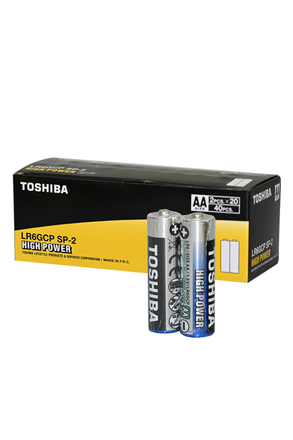 TOSHIBA HIGH POWER LR6GCP SP-2 LR6 SR2