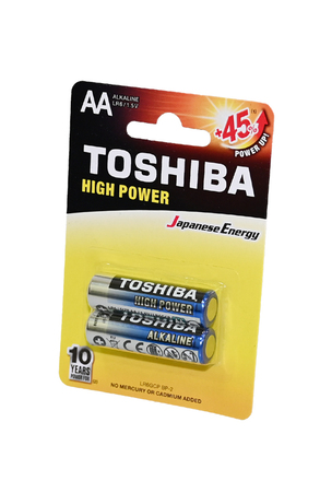 TOSHIBA HIGH POWER LR6GCP BP-2 LR6 BL2