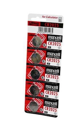 MAXELL Lithium Battery CR2025 BL5