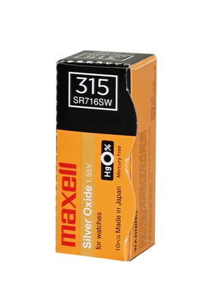MAXELL SR716SW 315 (0%Hg), упак. 10 шт