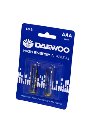 DAEWOO High Energy Alkaline LR03 BL2