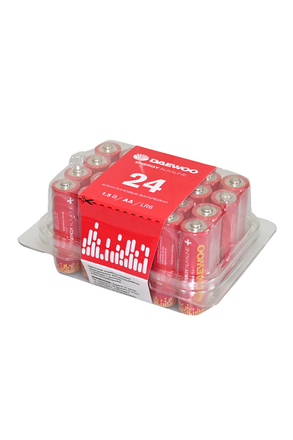 DAEWOO ENERGY Alkaline LR6 в пласт. боксе 24 шт