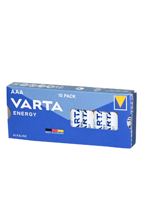VARTA ENERGY 4103 LR03 AAA в упаковке 10 шт