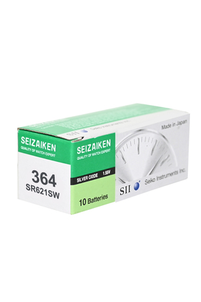 SEIZAIKEN SR621SW 364 (0%Hg), упак. 10 шт