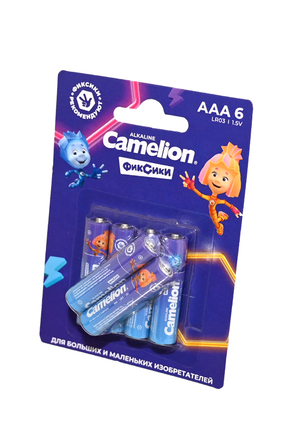 Camelion Plus Alkaline LR03 Фиксики BL6