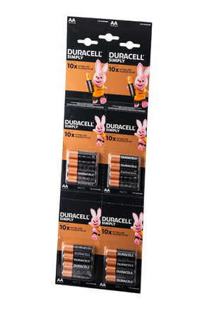 DURACELL SIMPLY LR6 отрывной 4*4 BL16