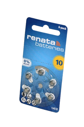 RENATA Zinc-Air 10 BL6